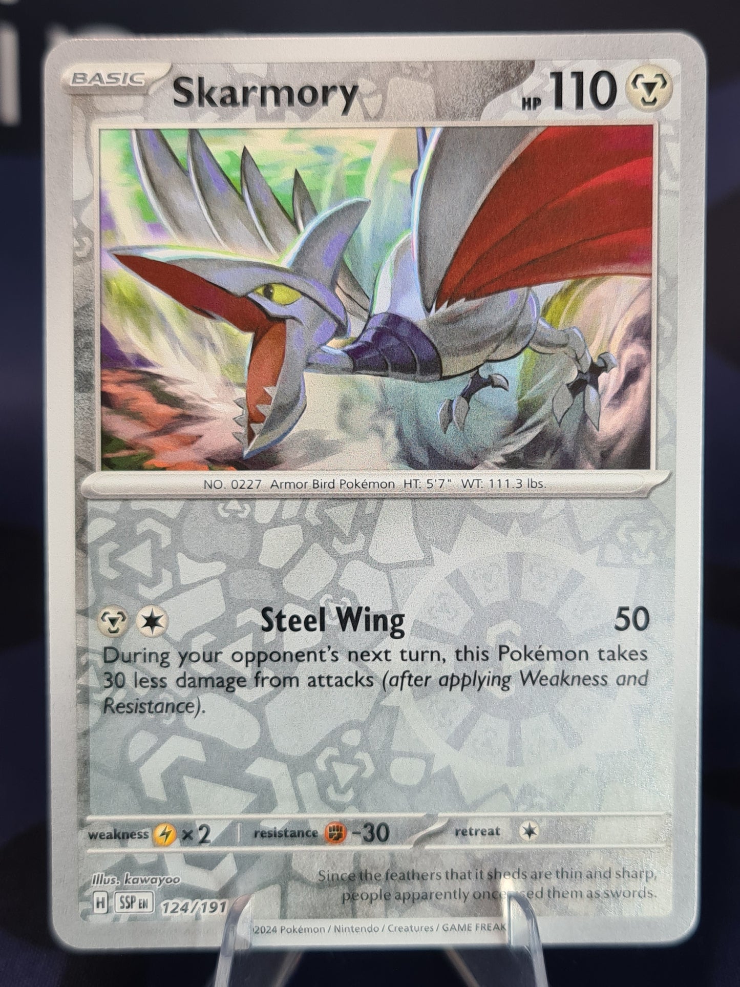 Skarmory 124/191 Surging Sparks RH