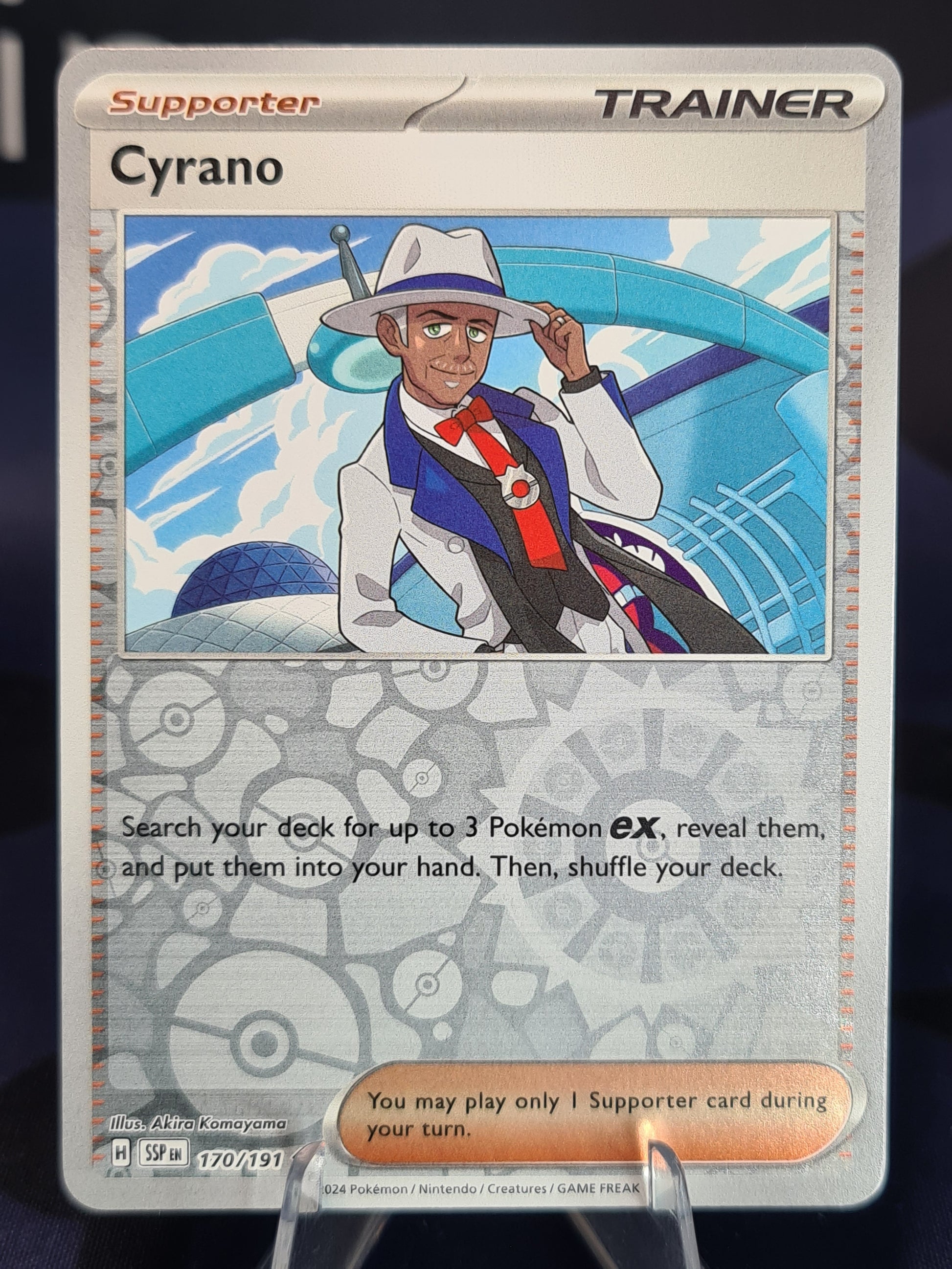 cyrano pokemon card Cyrano 170/191 Surging Sparks Reverse Holo – Red Panda Gaming