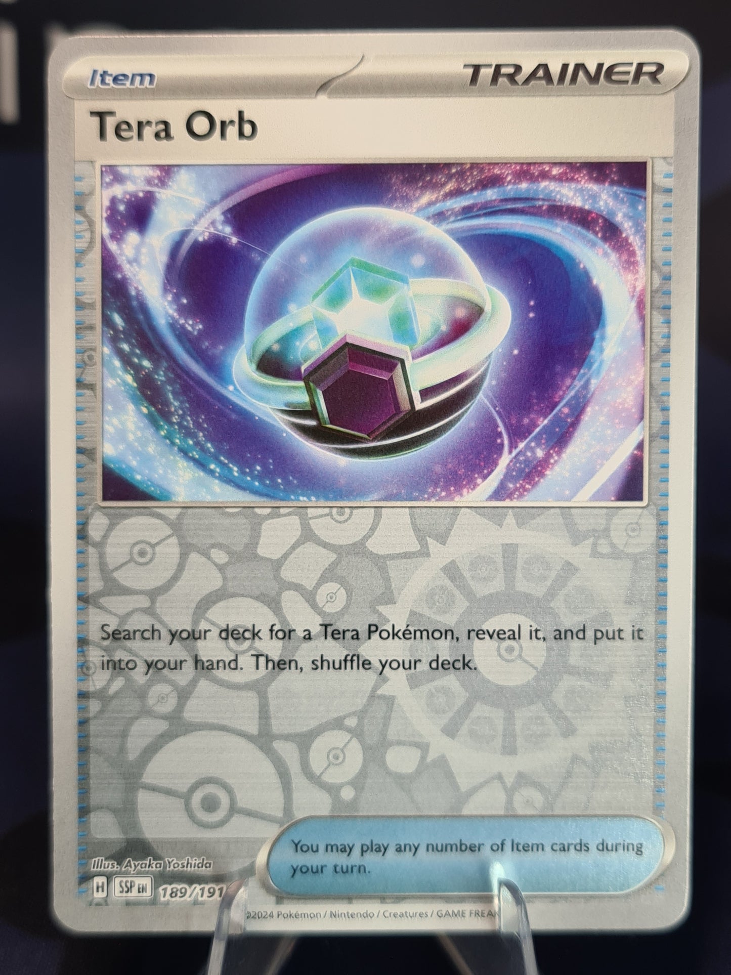 Tera Orb 189/191 Surging Sparks RH