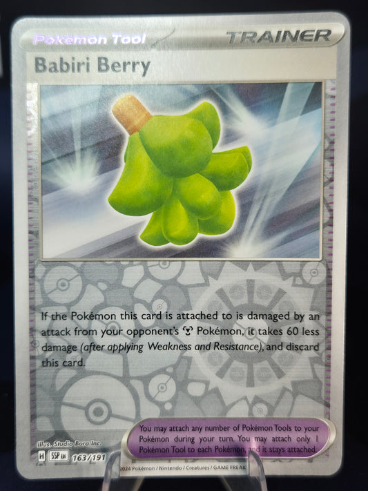 Babiri Berry 163/191 Surging Sparks RH