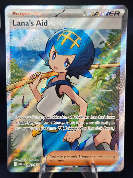 Lana's Aid 207/167 Twilight Masquerade Ultra Rare