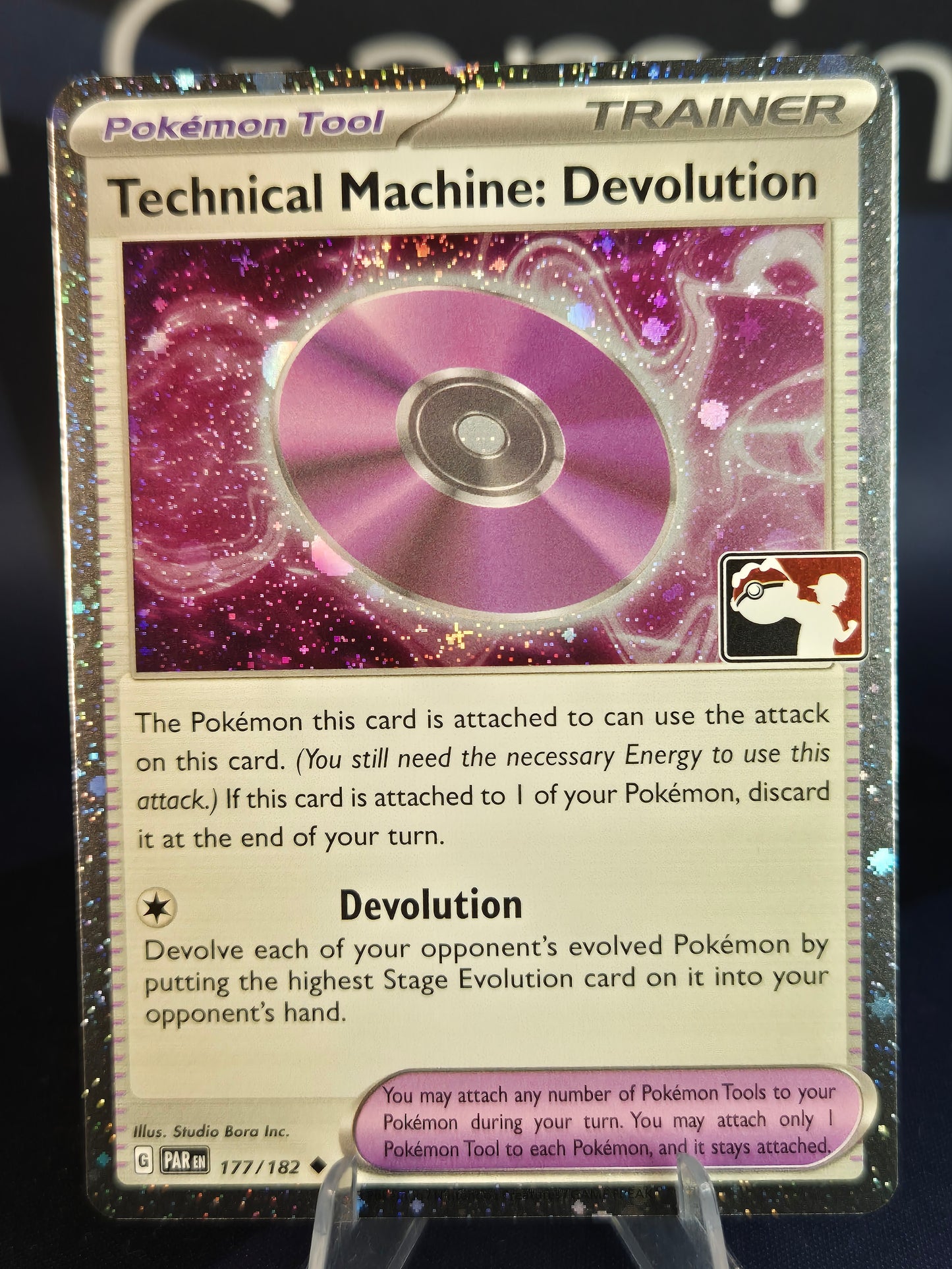 Technical Machine Devolution Play Stamp Series 5 Holo