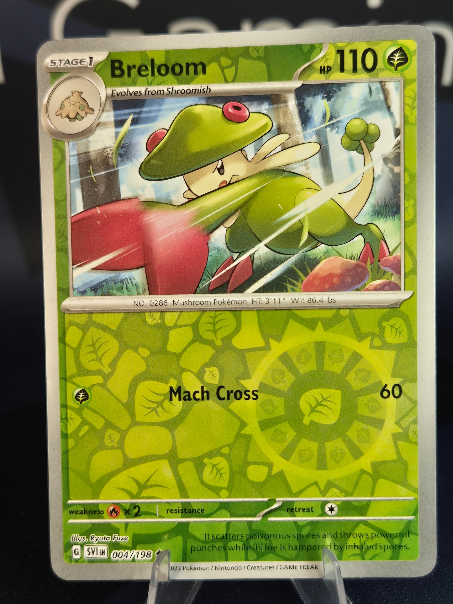 Breloom 004/198 Scarlet Violet RH