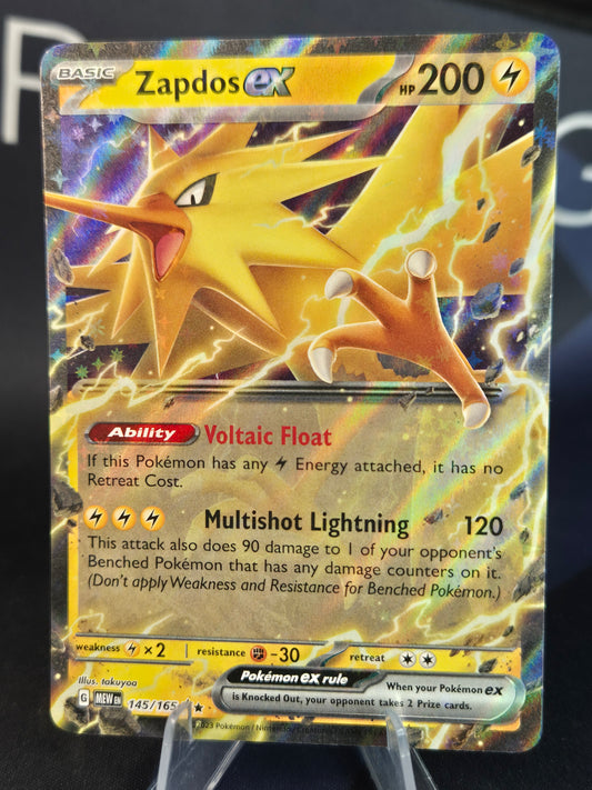 Zapdos ex 145/165 151 Double Rare