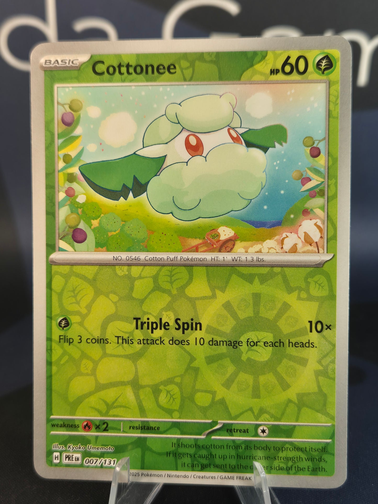 Cottonee 007/131 Prismatic Evolutions RH