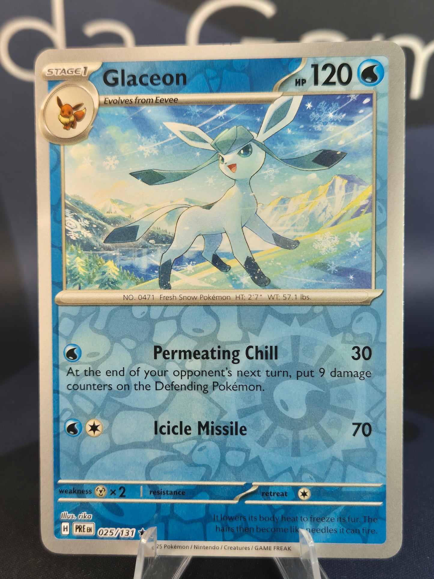 Glaceon 025/131 Prismatic Evolutions RH