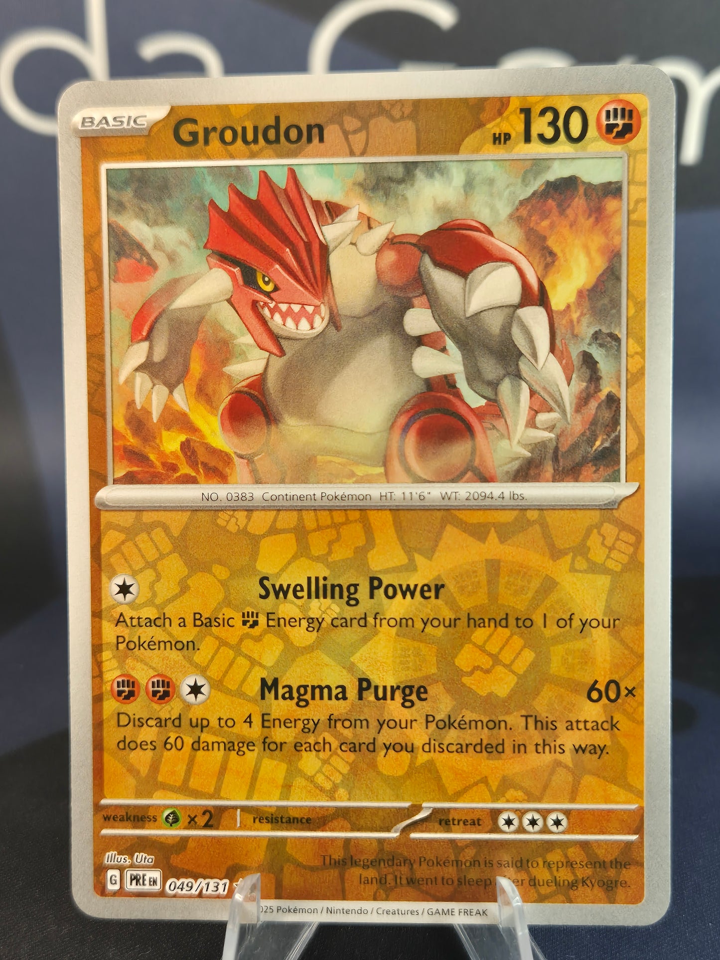 Groudon 049/131 Prismatic Evolutions RH