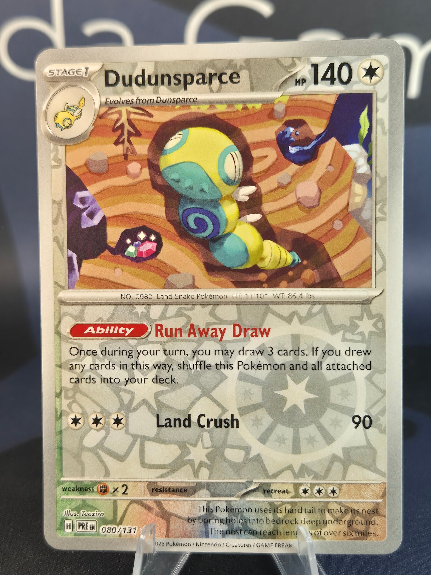 Dudunsparce 080/131 Prismatic Evolutions RH