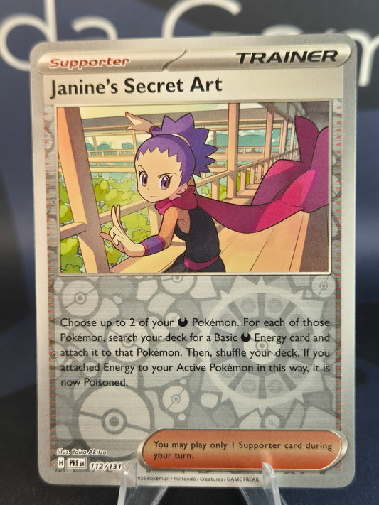 Janine's Secret Art 112/131 Prismatic Evolutions RH