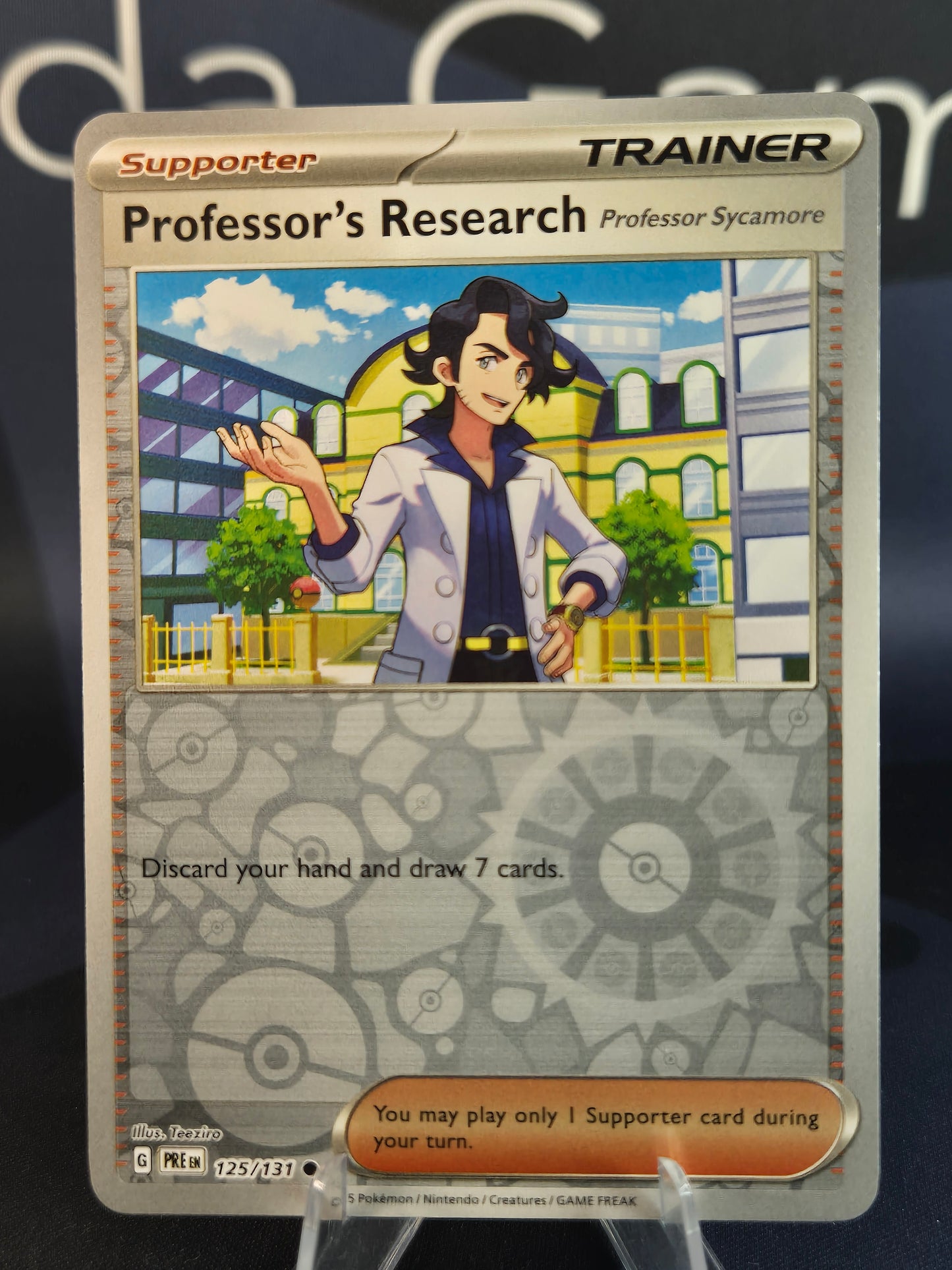 Professor's Research (Sycamore) 125/131 Prismatic Evolutions RH