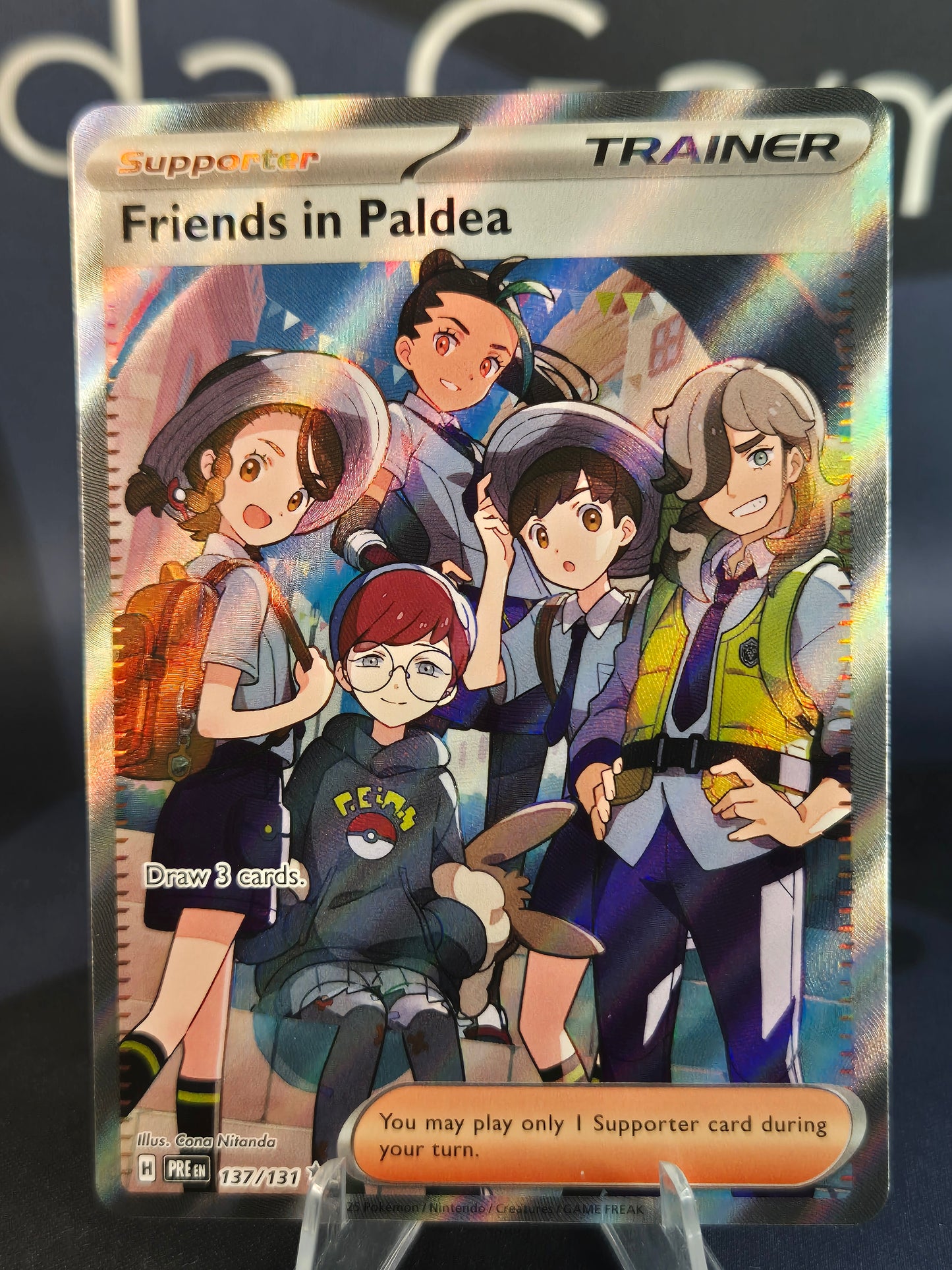 Friends in Paldea 137/131 Prismatic Evolutions Ultra Rare