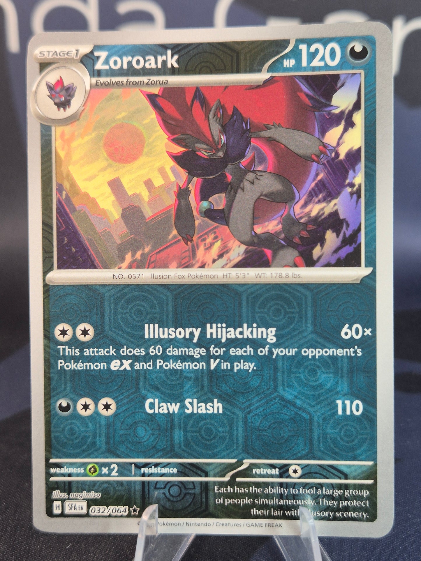 Zoroark 032/064 Shrouded Fable RH