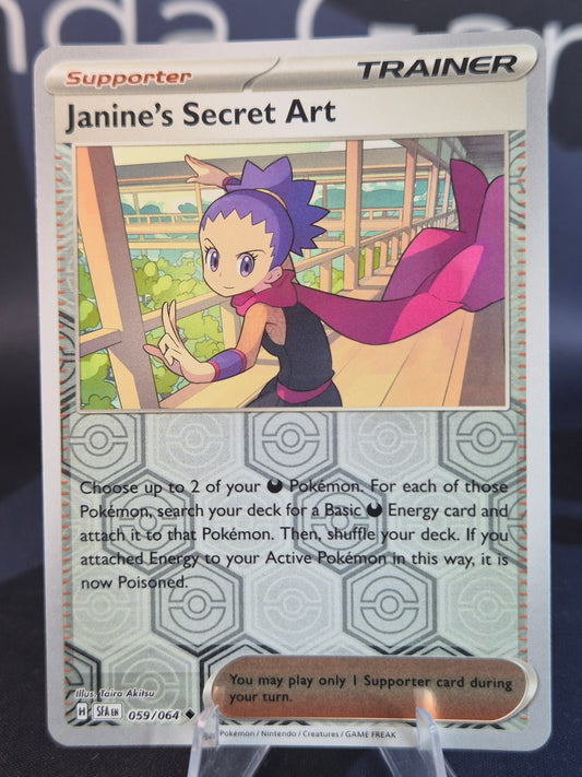 Janine's Secret Art 059/064 Shrouded Fable RH