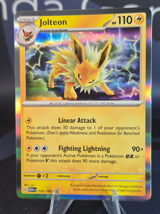 Jolteon 135/165 151 Holo