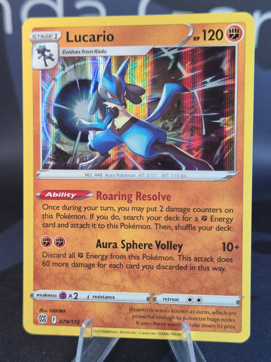 Lucario 079/172 Brilliant Stars Holo