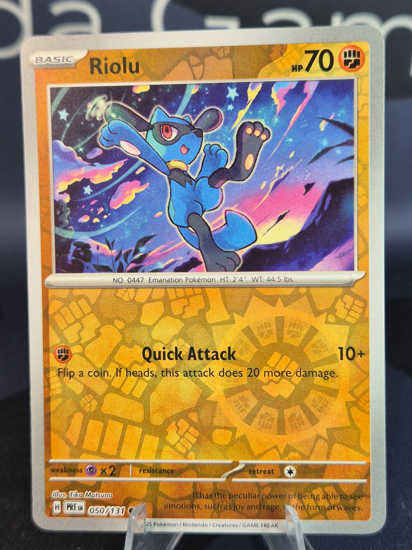 Riolu 050/131 Prismatic Evolutions RH