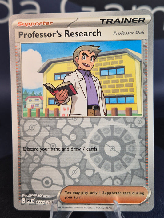 Professor's Research (Oak) 122/131 Prismatic Evolutions RH