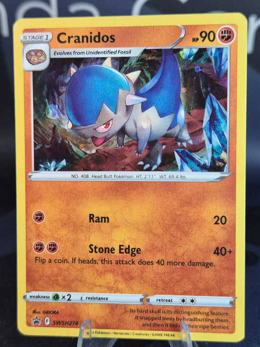 Cranidos SWSH274 Black Star Promo