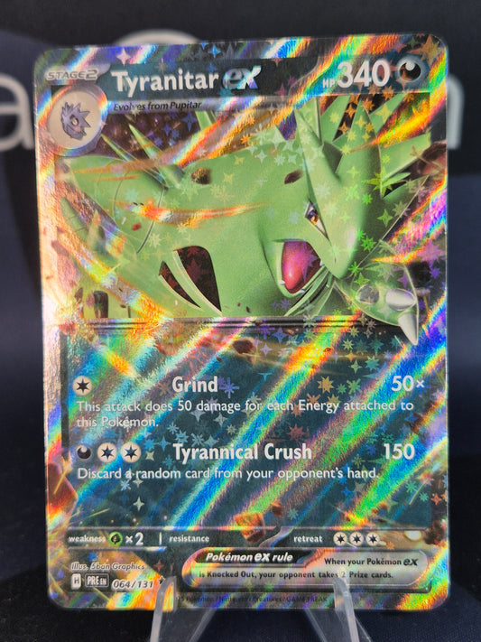 Tyranitar ex 064/131 Prismatic Evolutions Double Rare