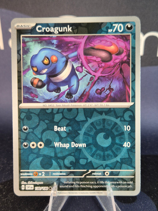 Croagunk 130/198 Scarlet Violet RH