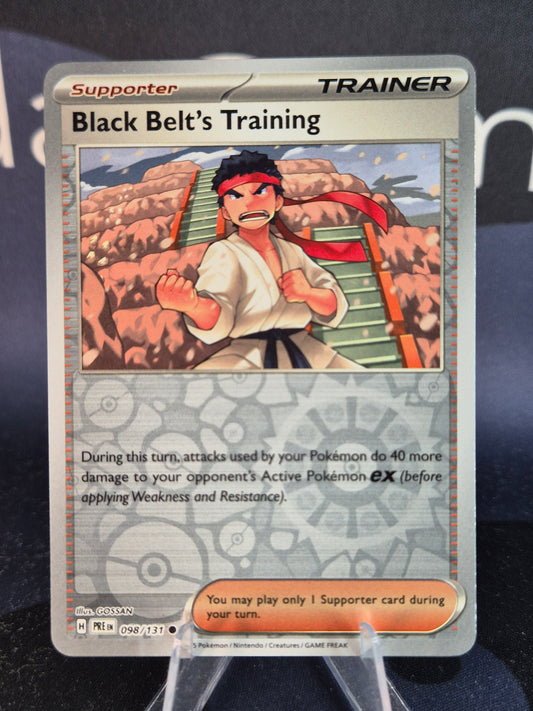 Black Belt's Training 098/131 Prismatic Evolutions RH
