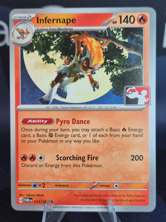 Infernape Play Stamp Series 6
