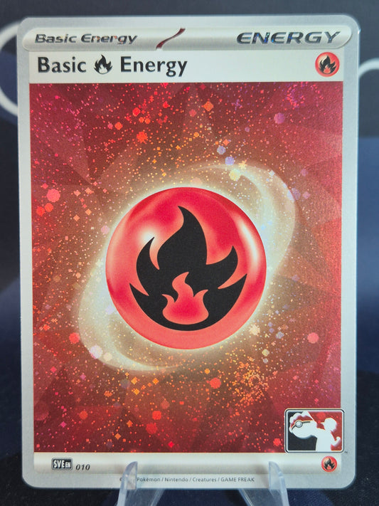 Basic Fire Energy Play Stamp Series 6 Holo
