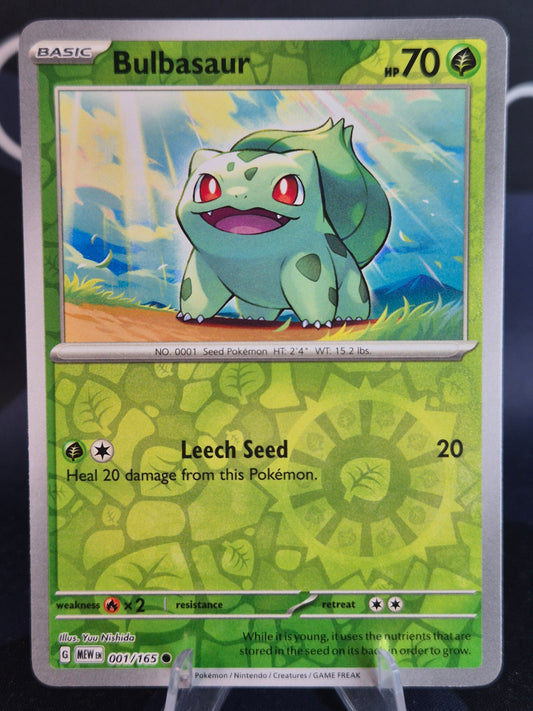 Bulbasaur 001/165 151 RH