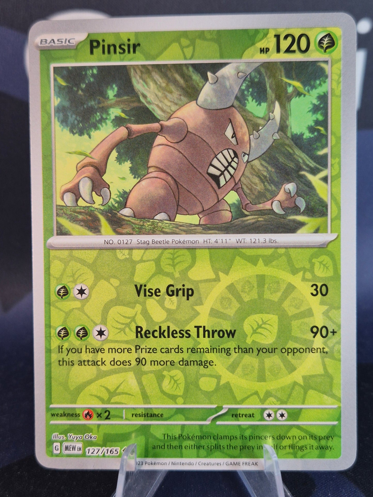 Pinsir 127/165 151 RH