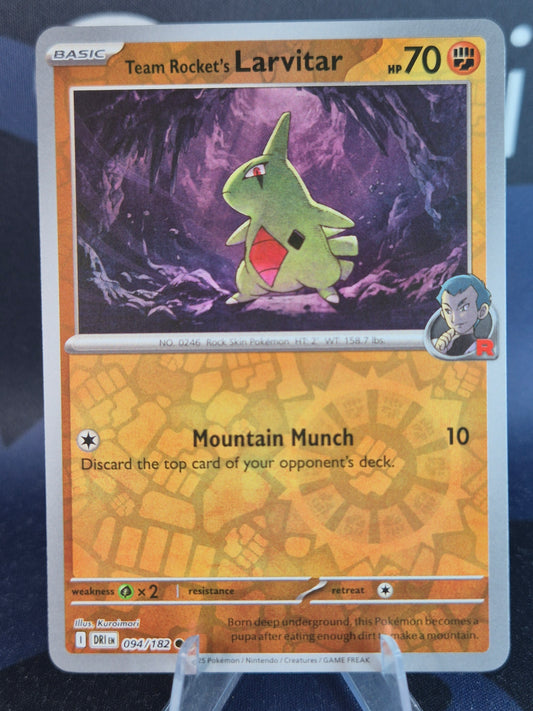Team Rocket's Larvitar 094/182 Destined Rivals RH
