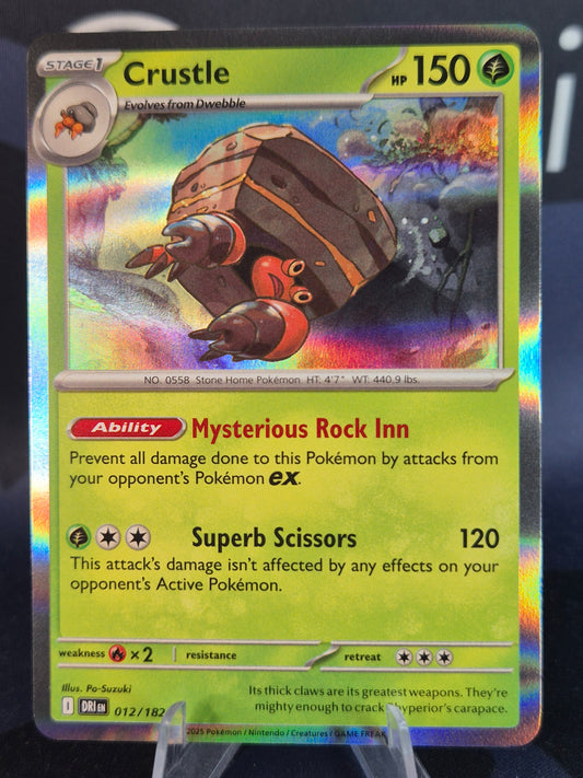 Crustle 012/182 Destined Rivals Holo