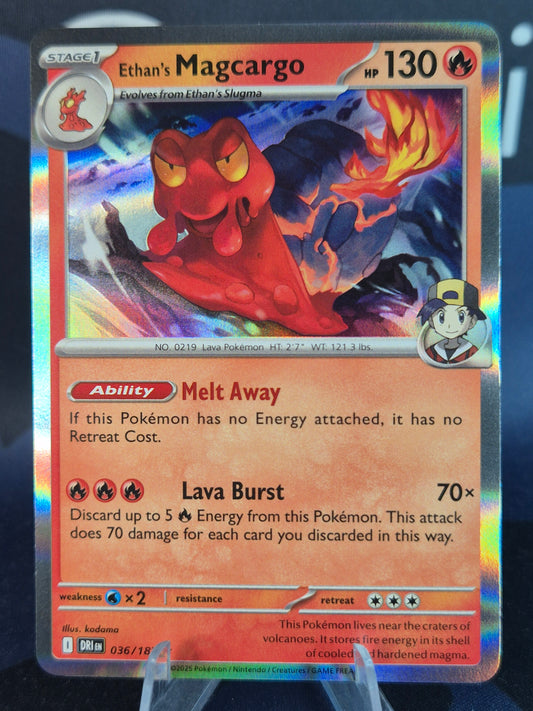 Ethan's Magcargo 036/182 Destined Rivals Holo