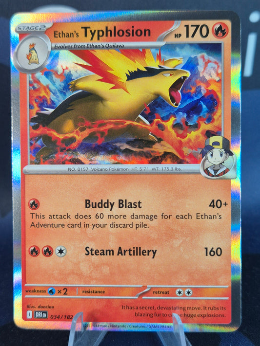 Ethan's Typhlosion 034/182 Destined Rivals Holo