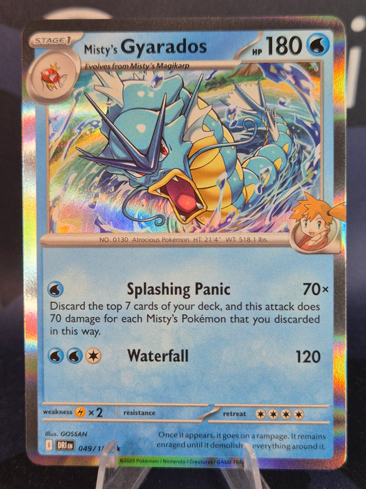 Misty's Gyarados 049/182 Destined Rivals Holo