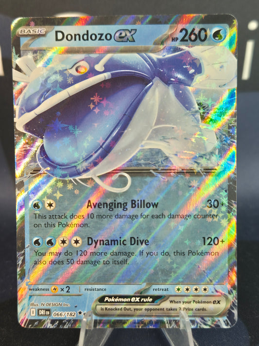 Dondozo ex 066/182 Destined Rivals Double Rare