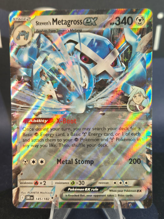 Steven's Metagross ex 145/182 Destined Rivals Double Rare