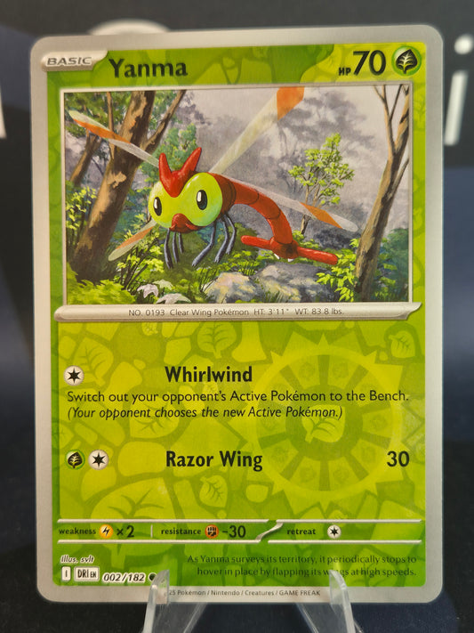 Yanma 002/182 Destined Rivals Reverse Holo