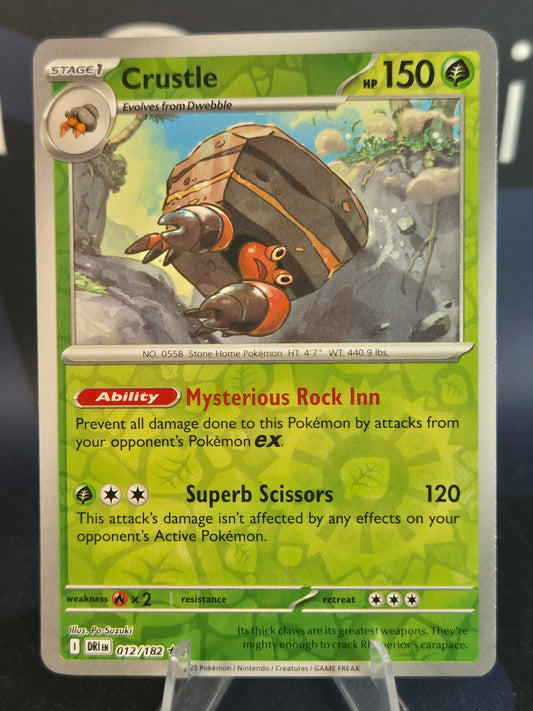 Crustle 012/182 Destined Rivals Reverse Holo