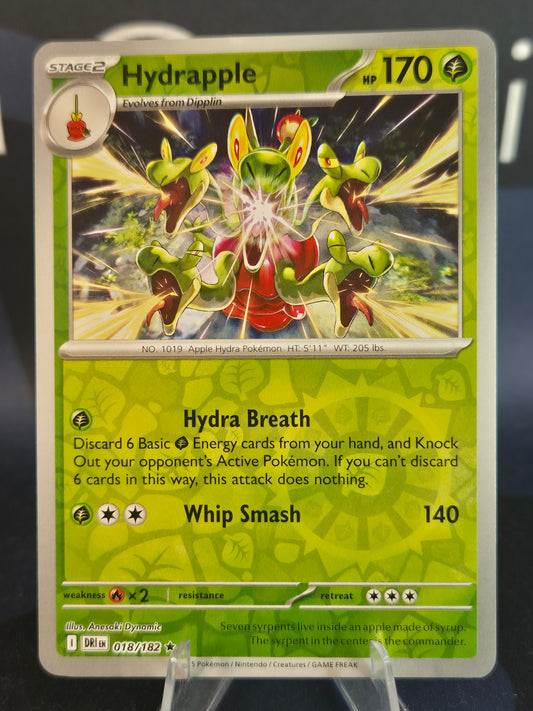 Hydrapple 018/182 Destined Rivals Reverse Holo