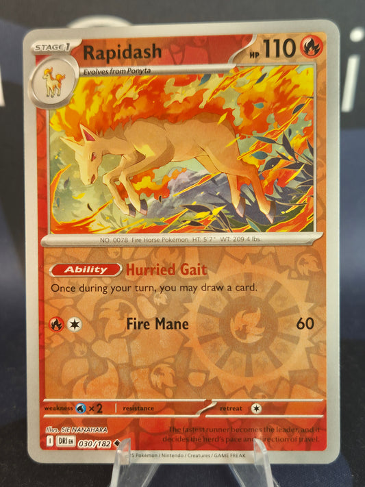 Rapidash 030/182 Destined Rivals Reverse Holo