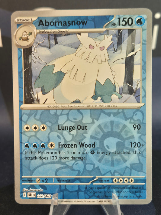 Abomasnow 060/182 Destined Rivals Reverse Holo