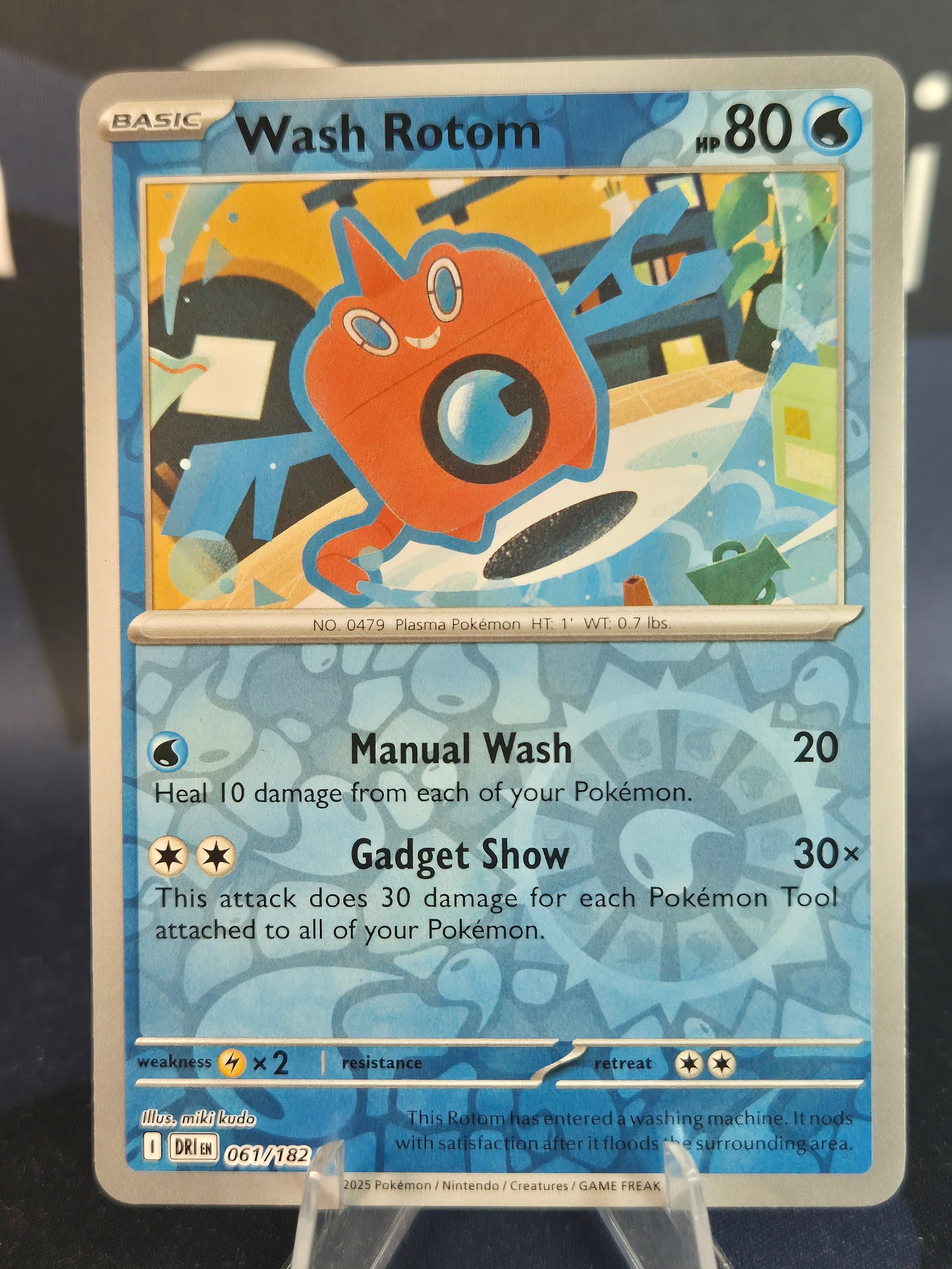 Wash Rotom 061/182 Destined Rivals Reverse Holo