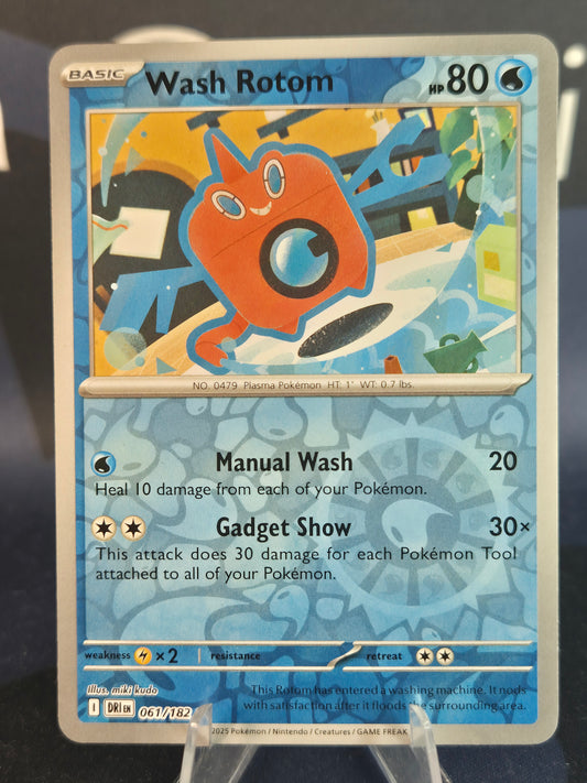 Wash Rotom 061/182 Destined Rivals Reverse Holo