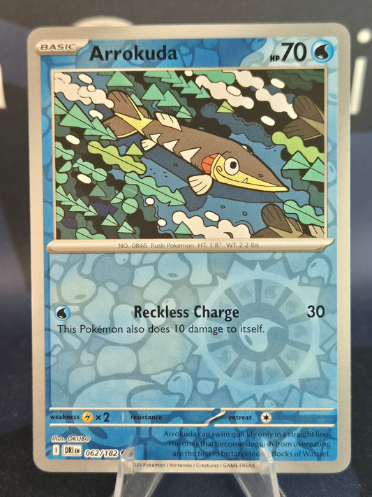 Arrokuda 062/182 Destined Rivals Reverse Holo