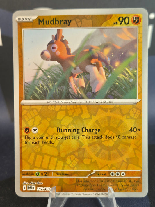 Mudbray 107/182 Destined Rivals Reverse Holo