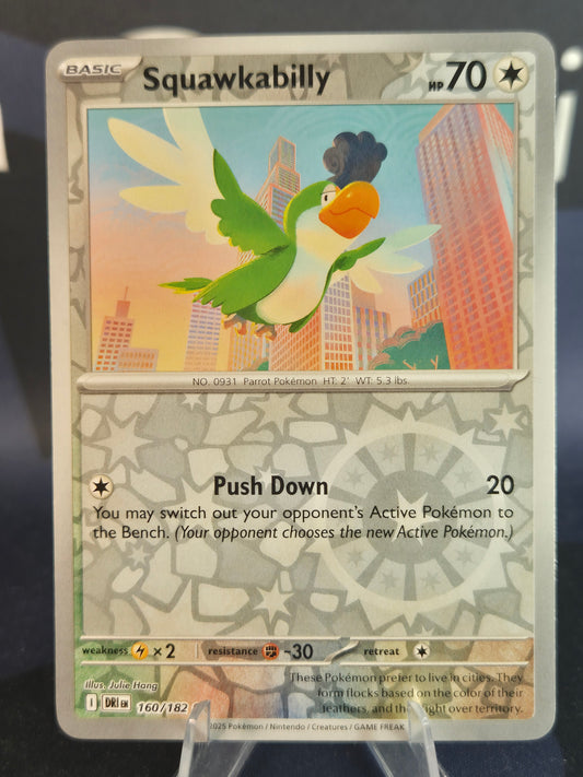 Squawkabilly 160/182 Destined Rivals Reverse Holo