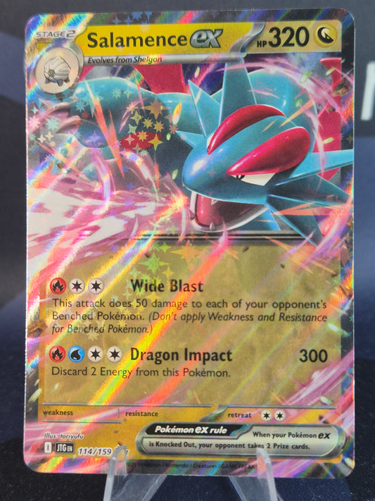 Salamence ex 114/159 Journey Together Double Rare