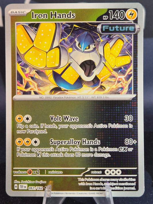 Iron Hands 061/162 Temporal Forces Reverse Holo