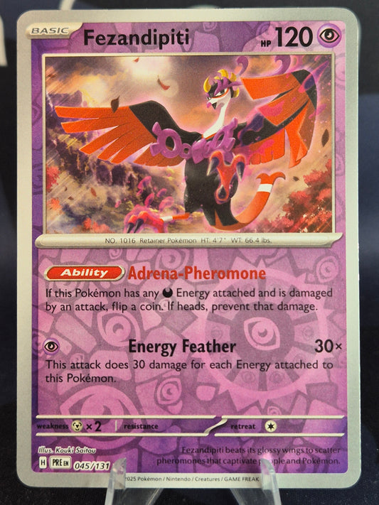 Fezandipiti 045/131 Prismatic Evolutions Reverse Holo