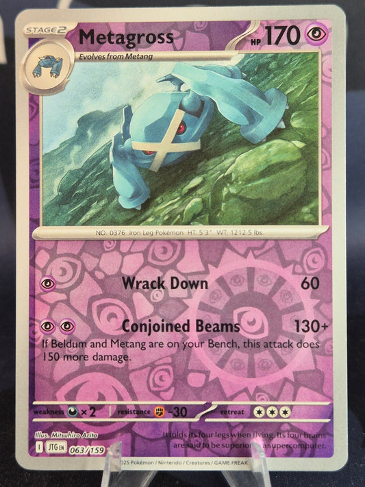 Metagross 063/159 Journey Together Reverse Holo